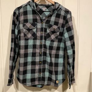 Carhartt Hooded Flannel - like new